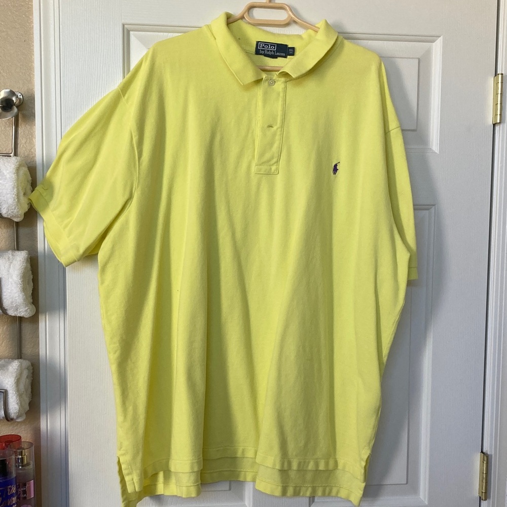 NWOT - Ralph Lauren Lemon Polo Shirt